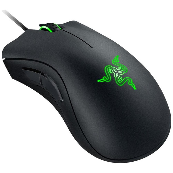 Razer Deathadder Essential Gaming Mouse Usb/Black/6400Dpi/5 Buttons RZ01-0385010 RZ01-03850100-R3M1