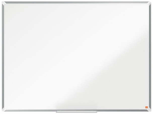 Nobo Premium Plus Magnetic Steel Whiteboard Aluminium Frame 1200X900mm 1915156 1915156