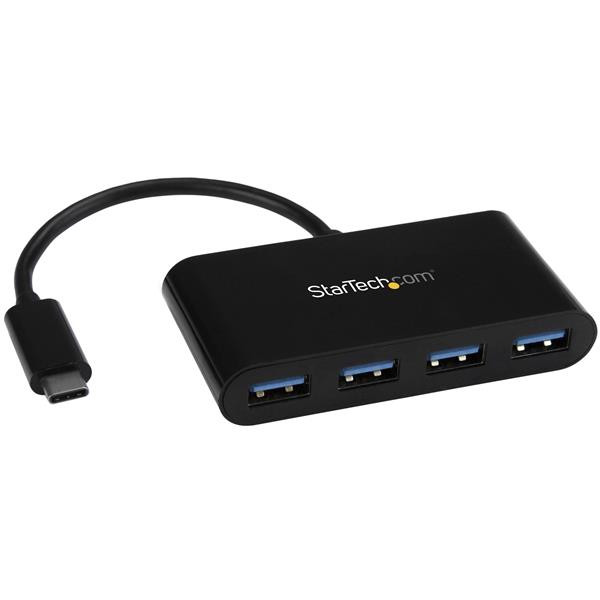Startech.Com 4 Port Usb 3.0 Hub Usb C To 4X Usb A HB30C4AB