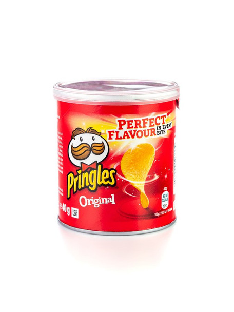 Pringles Original Flavour 40G Tube Pack 12 - 0401086X12 401086x12