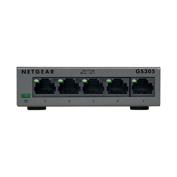 Netgear GS305v3 5-Port Gigabit Ethernet Switch GS305-300UKS