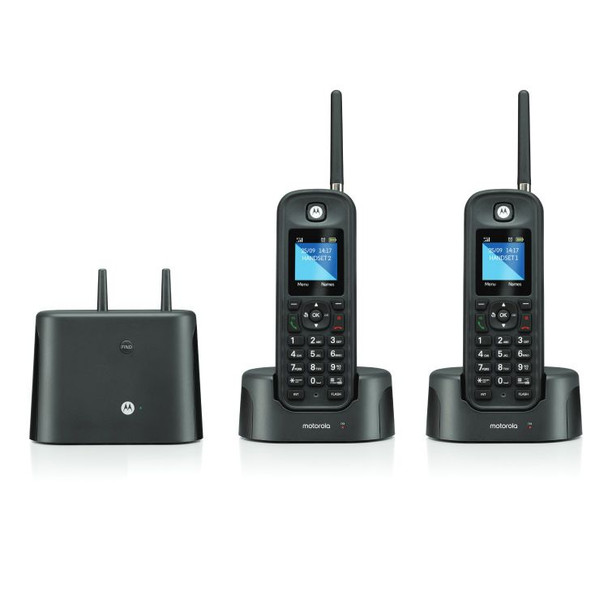 Motorola O202 Twin ruggedised long range cordeless phone MOTOROLAO202