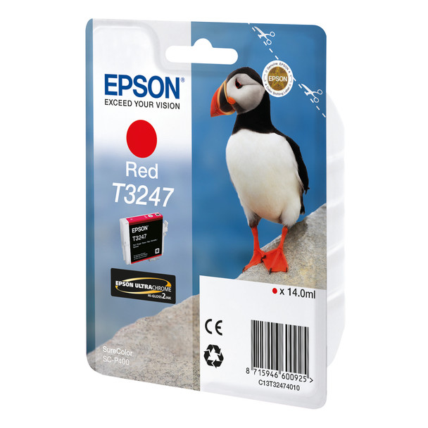 Epson T3247 Red Pigment-based ink 14 ml 980 pages 1 pcs C13T32474010