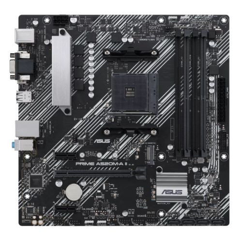 Asus Prime A520m-A Ii/Csm - Corporate Stable Model Amd A520 Am4 Micro Atx 4 Ddr4 90MB17H0-M0EAYC