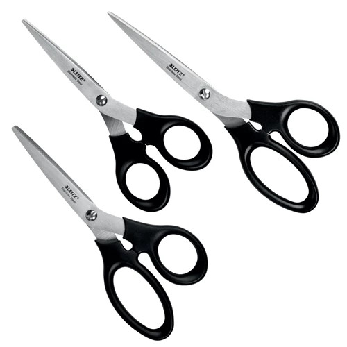 Leitz Stainless Steel Scissors Set 165/185/200 mm 54260095 54260095