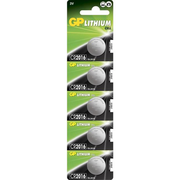 GP Batteries 2283 LITHIUM BUTTON CELL CR2016 2283