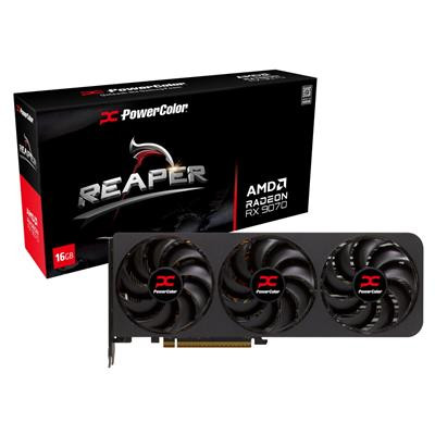 Powercolor Radeon Rx 9070 Reaper 16Gb Gddr6/Pci Express 5.0/2520Mhz/20000Mhz RX9070 16G-A