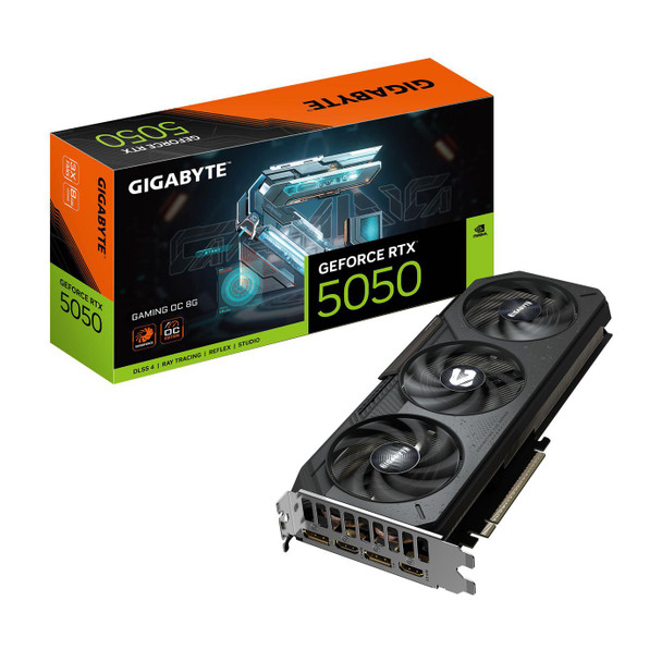 Gigabyte GV-N5050GAMING OC-8GD G Oc 8G Graphics Card - 8Gb GV-N5050GAMING OC-8GD
