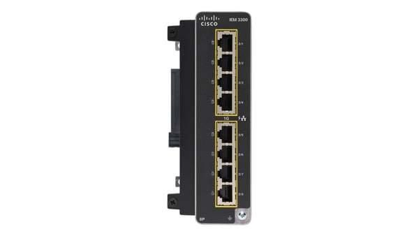 Cisco IEM-3300-8P= Network Switch Managed L2 IEM-3300-8P=