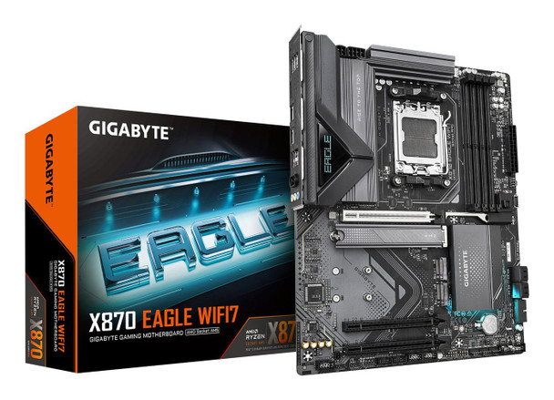 Gigabyte X870 EAGLE WIFI7 Motherboard - Supports Amd X870 EAGLE WIFI7