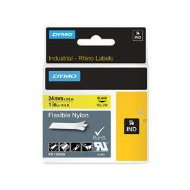Dymo 1734525 24mm Yellow Nylon 1734525