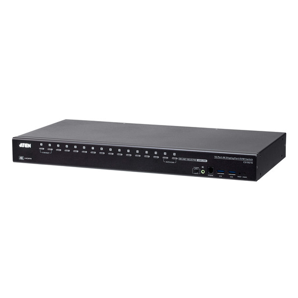 ATEN CS19216 4096 x 2160 pixels 4K Ultra HD Rack mounting 1U 26.66 W Black CS19216