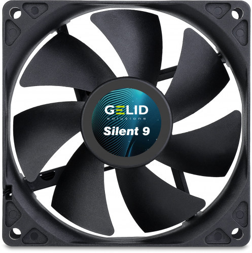 Gelid Silent 9 Black Case Fan GEL-SILENT9-BLACK