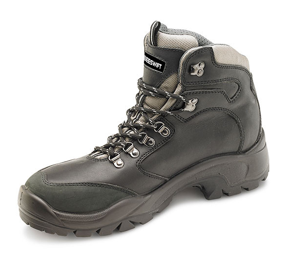 Beeswift Pu Rubber S3 Boot Black Size 10.5 CF62BL10.5