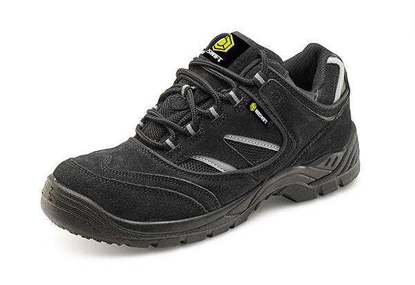 Beeswift Safety Trainer Shoe Black Size 3 CDDTB03