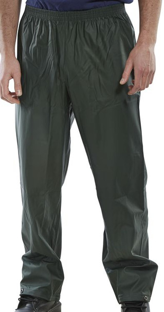 Beeswift Super Pu Trousers Olive Green Size XXL SBDTOXXL