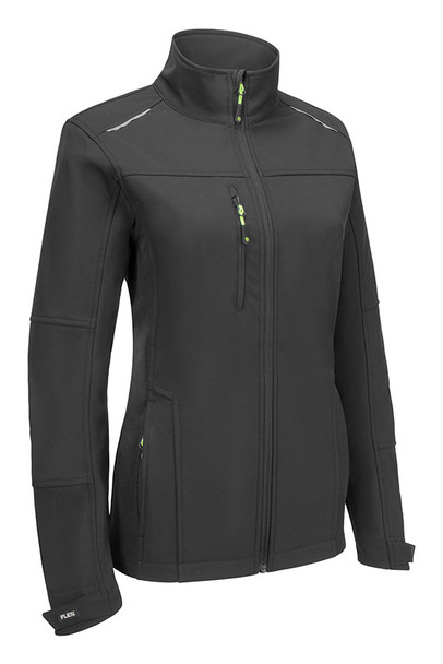 Beeswift Flex Womens Softshell Jacket Black Size L SFSJLBLL