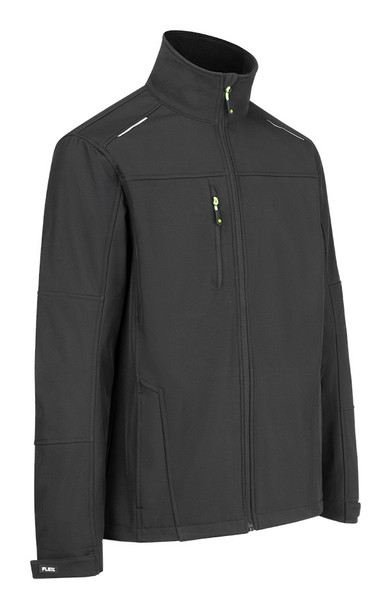 Beeswift Flex Softshell Jacket Black Size XXL SFSJBLXXL