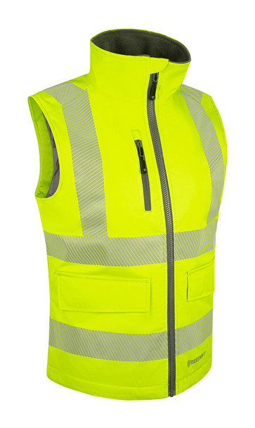 Beeswift Womens Bodywarmer Saturn Yellow Size 4XL WBW01SY4XL