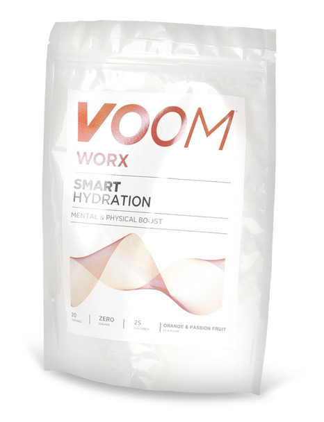Voom Worx Orange And Passion Fruit 20 Serving Pouch 200G White Size 200G VM2006