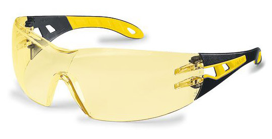 Uvex Pheos Safety Glasses Amber UV9192385