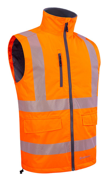 Beeswift Mens Bodywarmer Orange Size M PBW65ORM