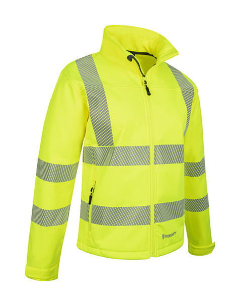 Beeswift Ladies Soft Shell Jacket Saturn Yellow Size S LSSJSYS