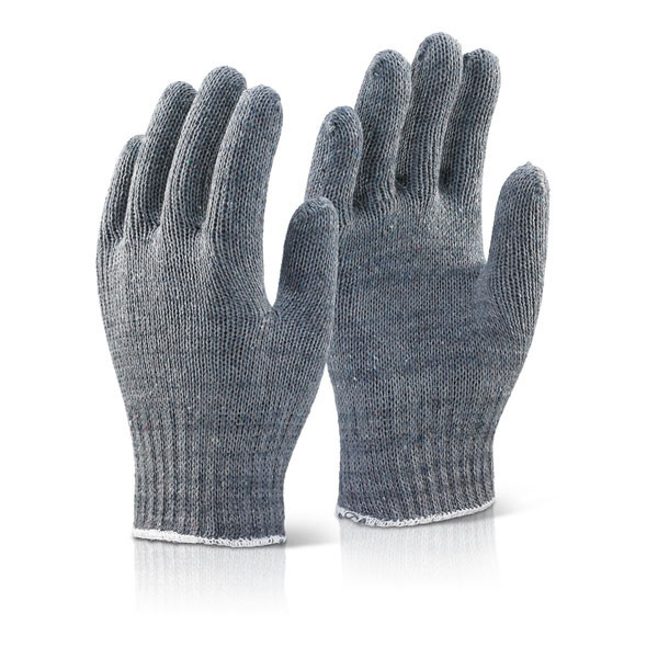 Mixed Fibre Gloves Grey MFGNGY