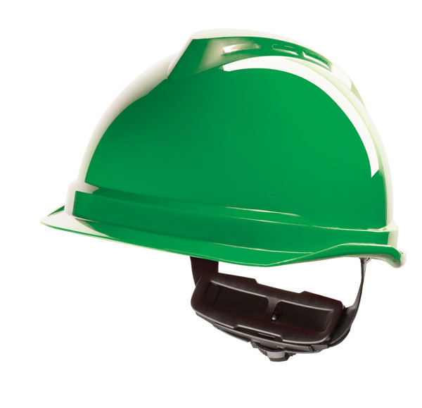 Msa V-Gard 520 Peakless Safety Helmet Green MSAGV942G