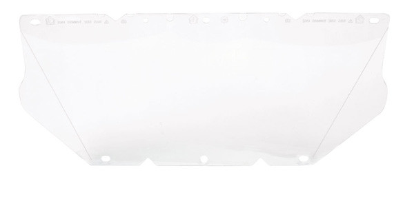 Msa V-Gard General Purpose Sheet Visor Chinguard Compatible Clear MSA10115837