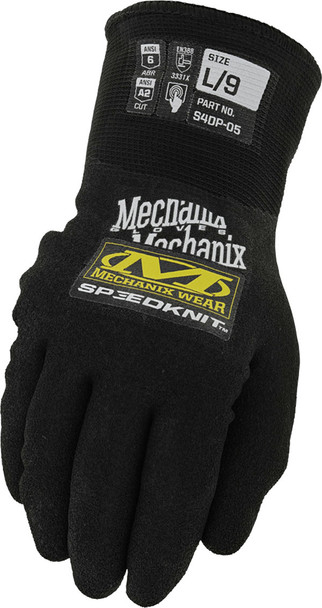 Speedknit Thermal Glove Black Size XXL MXS4DP-05-011