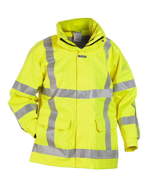 Hydrowear Markelo Multi Sns Fire Retardant Hi-Vis Anti-Static Waterproof Parka J HYD073000SYM