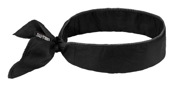 Evaporative Cooling Bandana Black EY6702BL