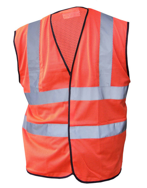Beeswift Hi-Vis Mesh Vest Orange Size XS HVMWORXS