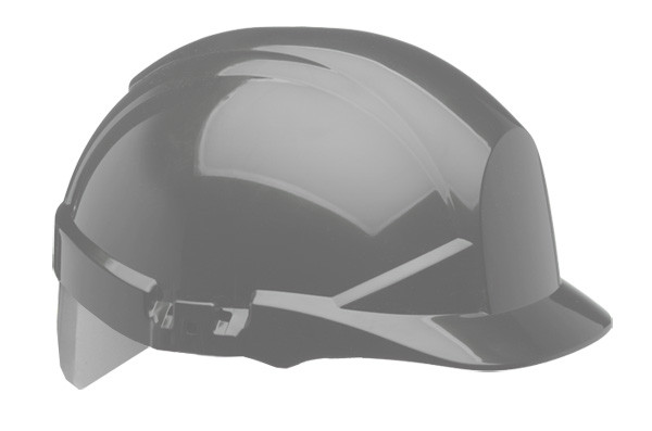 Centurion Reflex Safety Slip Ratchet Helmet With Silver Rear Flash Grey CNS12ESA