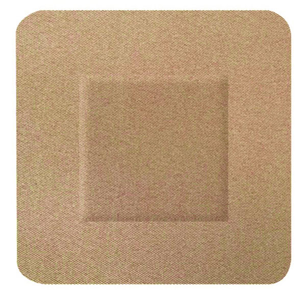Hygioplast Fabric Square Plasters 100 Flesh CM0520