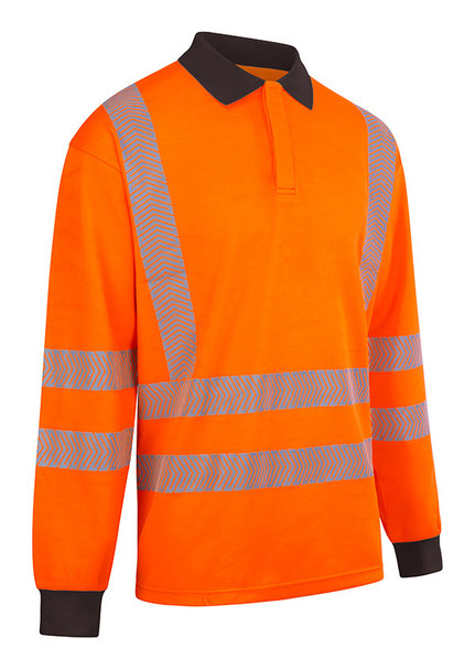 Beeswift Arc Compliant Hi-Vis Polo Shirt Orange Size 2XL CARC161OR2XL