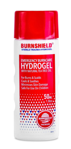 Burnshield Hydrogel Sterile 50Ml Squeeze Bottle White/Red Size 50ML CM2338