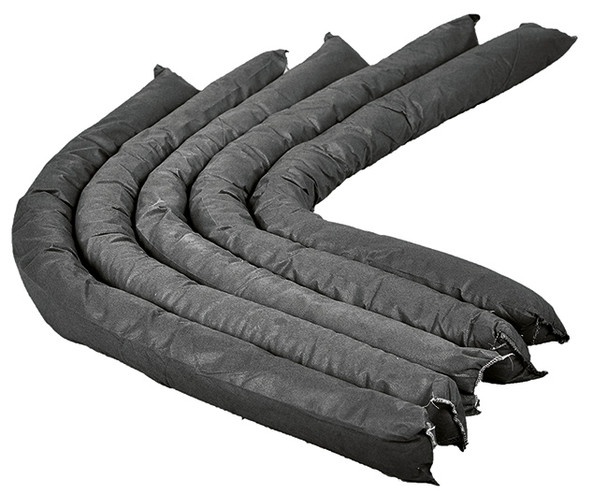 Fentex Oil And Water Spill Socks Black EVOS20