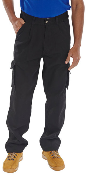 Beeswift Newark Trousers Black Size 40T CTRANTBL40T