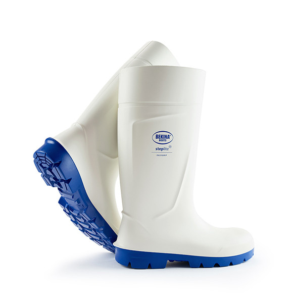 Bekina Steplite Easy Grip Safety Wellingtons S4 White Size 3.5 BNPAN3P105303.5