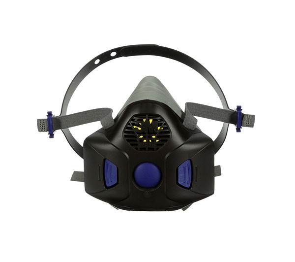 3M Hf-803Sd Secure Click Speaking Diaphragm Half Mask Large Black Size LARGE 3MHF803SD
