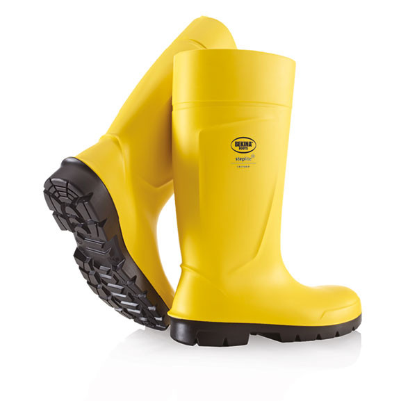 Bekina Steplite Easy Grip Full Safety Wellingtons S5 Yellow Size 4 BNPAN4P208004