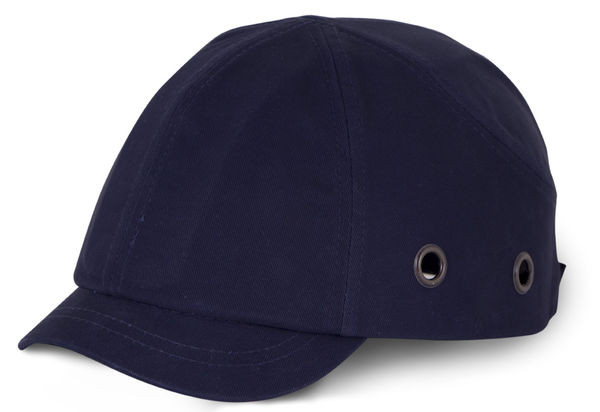 Beeswift Short Peak Safety Baseball Cap Navy Blue BBSPSBCN
