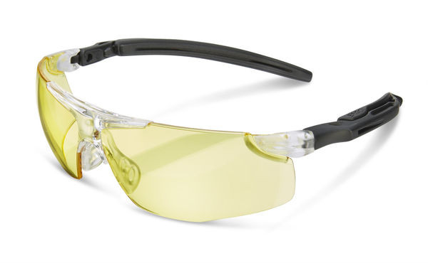 Beeswift H50 Anti-Mist Ergo Temple Glasses Yellow BBH50Y