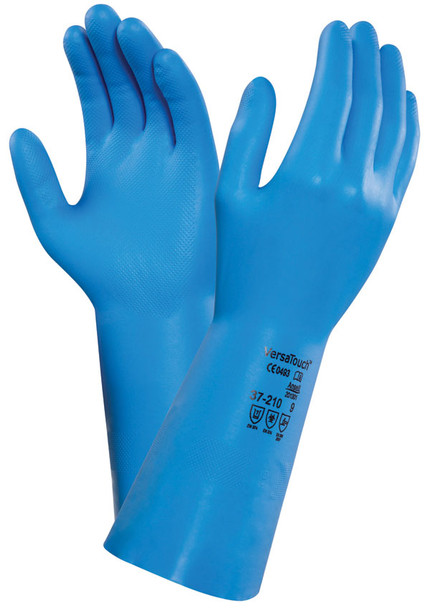 Ansell Versatouch 37-210 Glove Blue Size S AN37-210S