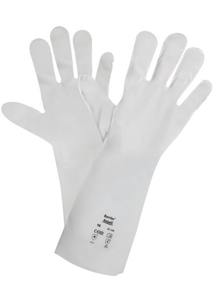 Ansell Barrier 02-100 Gloves White Size M AN02-100M