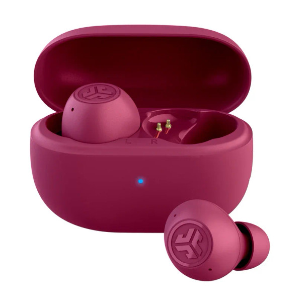 Jlab Audio Go Pop Anc True Wireless Stereo Fuchsia Earbuds With Charging Case IEUEBGOANCRFUC124
