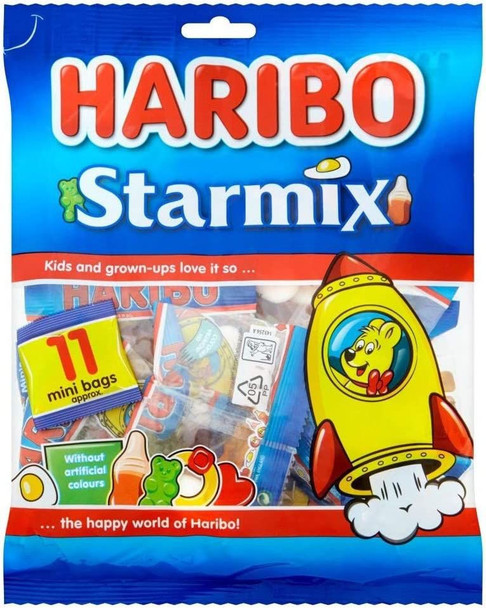 Haribo Starmix Minis Multipack Bag 176G - 0401145 0401145