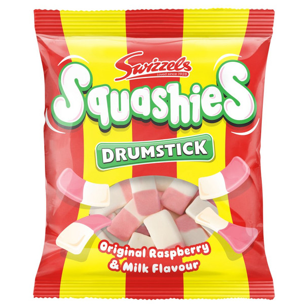 Swizzles Drumstick Squashies Originals Bag 140G - 0401381 0401381